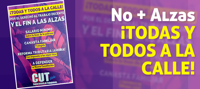 ¡Todas y Todos a la Calle!