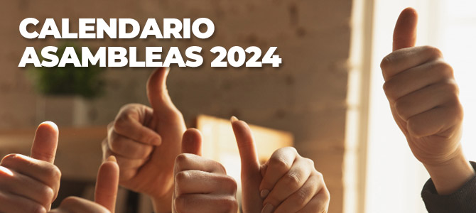 Calendario de Asambleas 2024